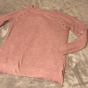 Pink Rose Sweater